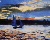 温斯洛 荷默 : Gloucester Sunset